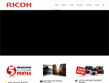 Tablet Screenshot of pentaxph.com